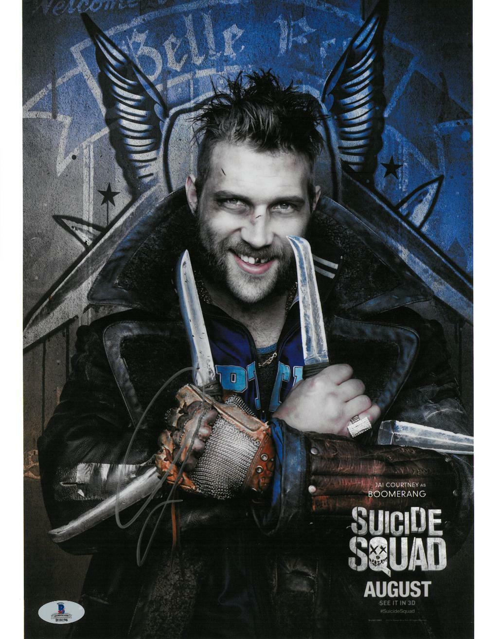 Jai Courtney Signed Suicide Squad Autographed 11x14 Photo Poster painting BECKETT #B10196