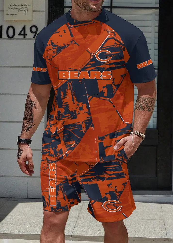 Chicago Bears Limited Edition Top And Shorts Two-Piece Suits