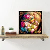 Diamond Painting -DIY Round Drill Birds and Flowers(40*40 CM)
