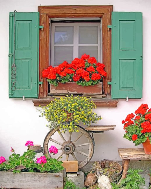 

Aesthetic Windows – Paint By Numbers - 40*50CM, 501 Original