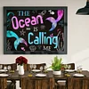 uk.everydayedeals (Limited Stock)Diamond Painting - Full Square - Ocean Letter