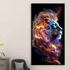 Diamond Painting -Full Round Drill Lion(70*40 CM)