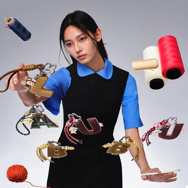 THE MONSTERS Pin for Love Series- Letter Pendant Blind Box (A-M) - A