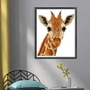 Giraffe - 9CT Partial Beaded Cross Stitch Kit(26x30cm)