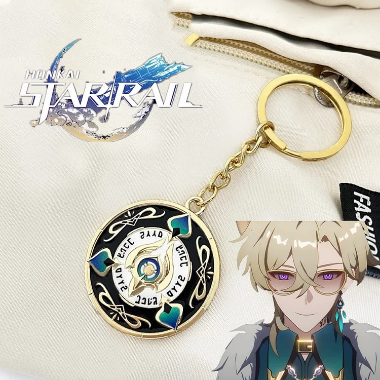 Honkai: Star Rail Aventurine Keychains 
