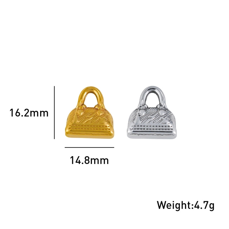 Animal Fruit Rose Pendant Melon Seed Buckle Earring Findings