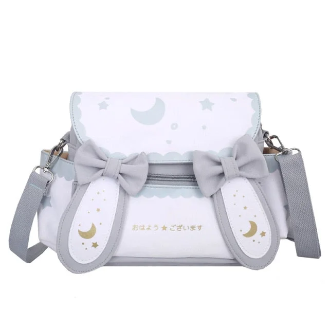 Lolita Moon Star Printed Bow Tie Shoulder Bag SP16512