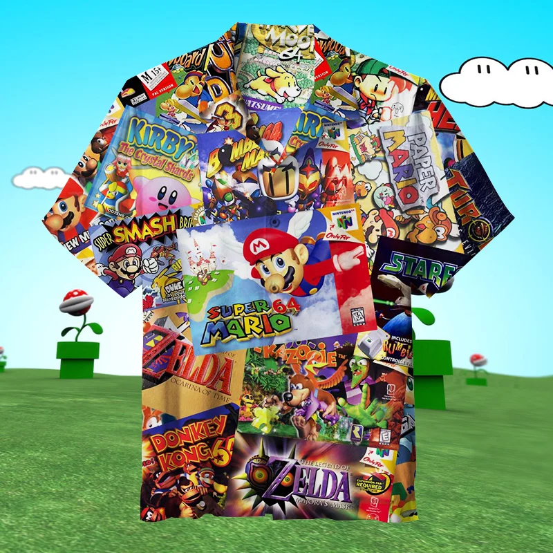 The Nintendo 64 is now 26 Years Old | Unisex Hawaiian Shirt