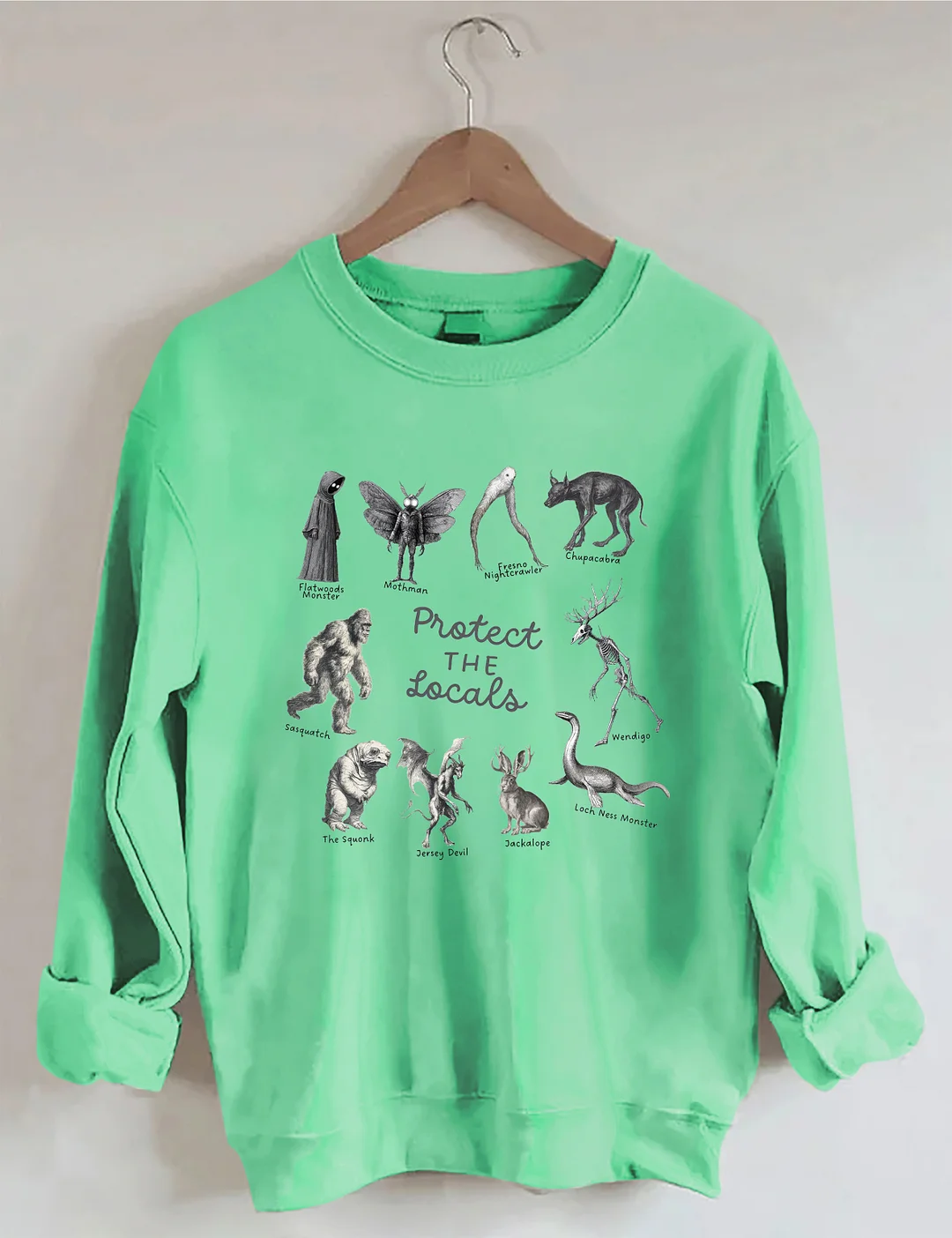 Protect The Locals Cryptid Sweatshirt