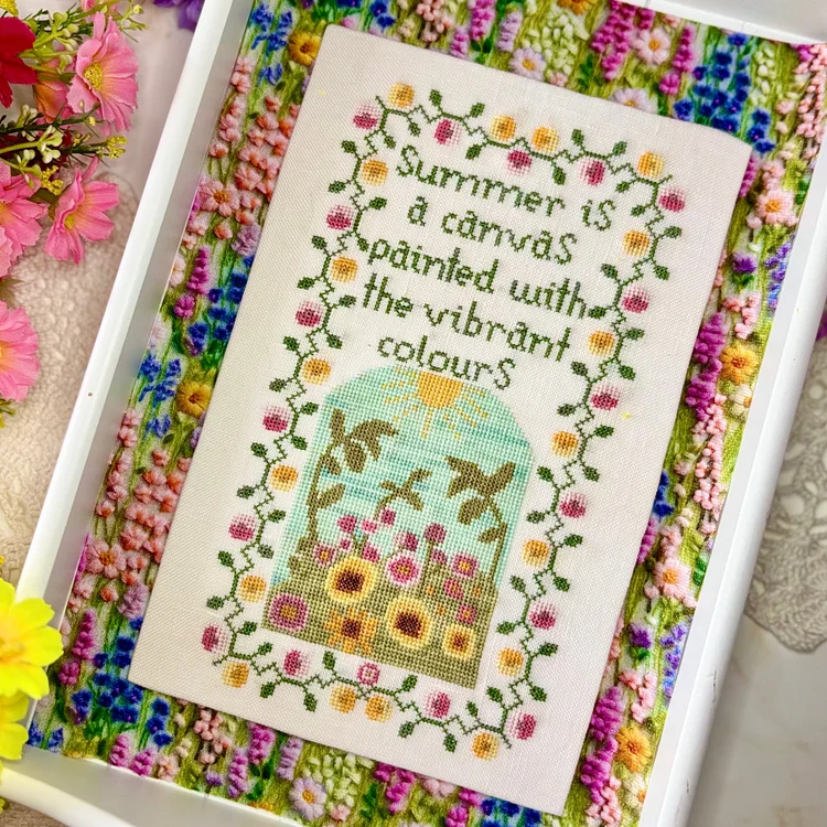 Summer in Bloom Cross-stitch Chart