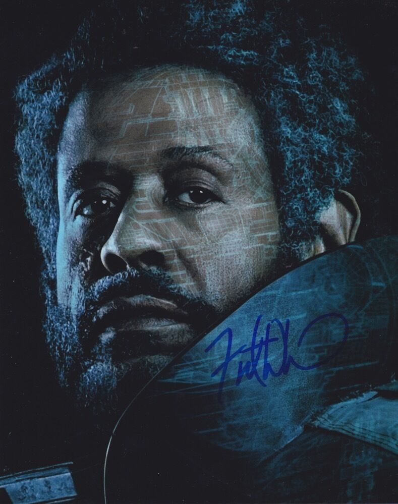 Forest Whitaker (Star Wars Rogue One) signed 8X10 Photo Poster painting