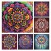 Mandala-Peinture spéciale partielle au diamant-30*30cm