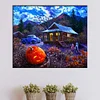 (60*50cm)Outdoor Halloween Scene - Full Round Drill Diamond Painting