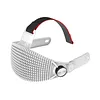 Soft Rubber HeadStrap for Meta Quest 3/3S Accessories Adjustable Replacement Strap Breathable Enhanced Support and Reduce Facial Stress