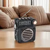 Portable Radio Wireless BT Music Player FM AM SW Stereo Radio for Indoor Outdoor