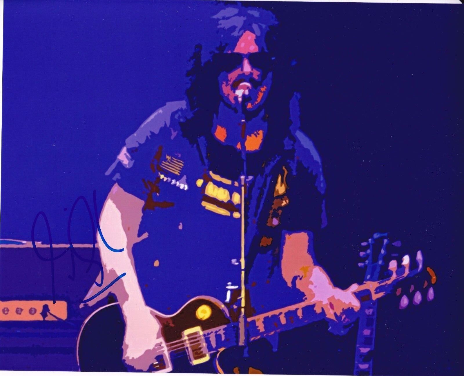 Gilby Clarke autographed 8x10 Guns N' RosesC633