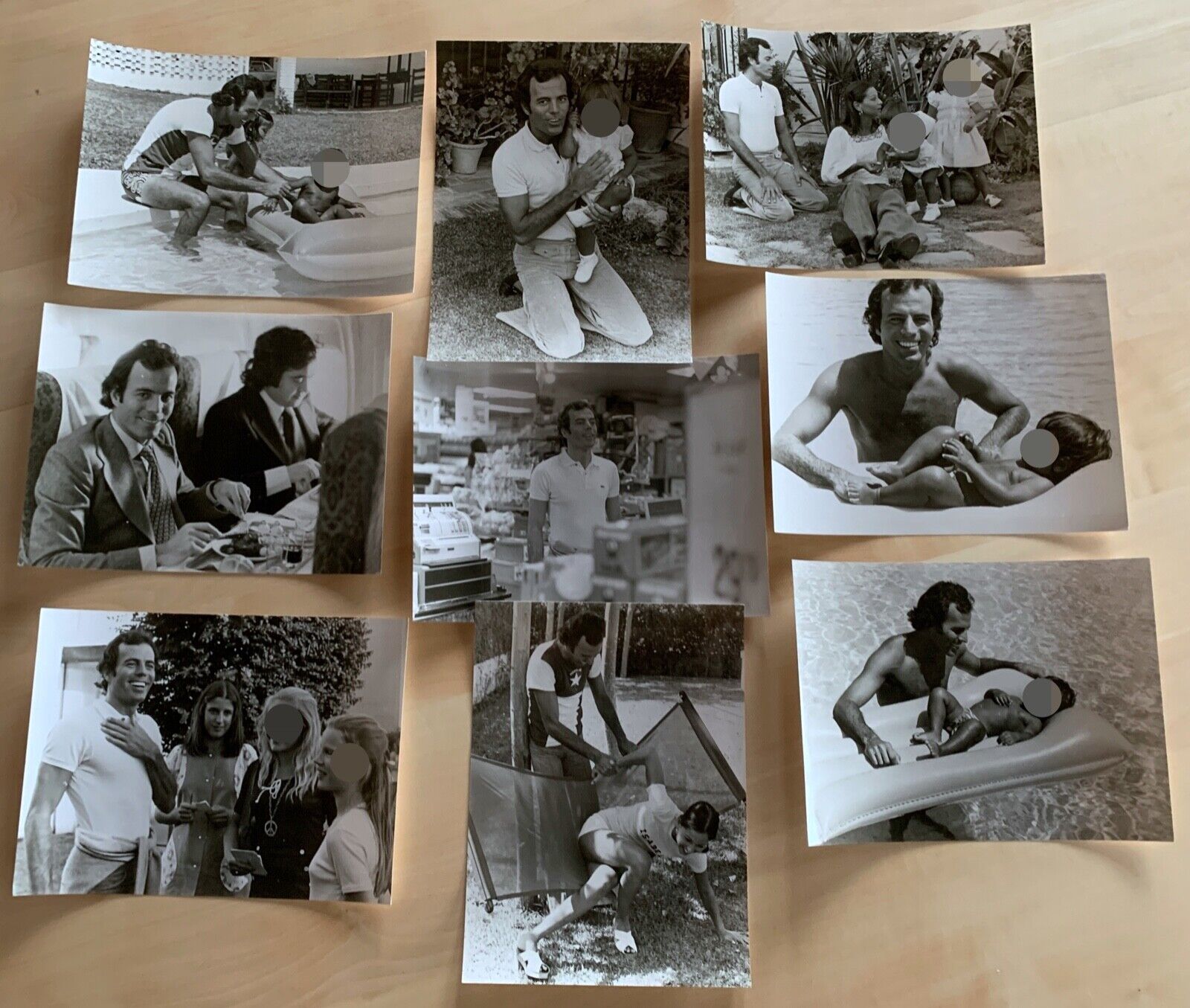 27 x Julio Iglesias Schlager Musik Vintage Pressefoto Foto Unfried (Oy-246