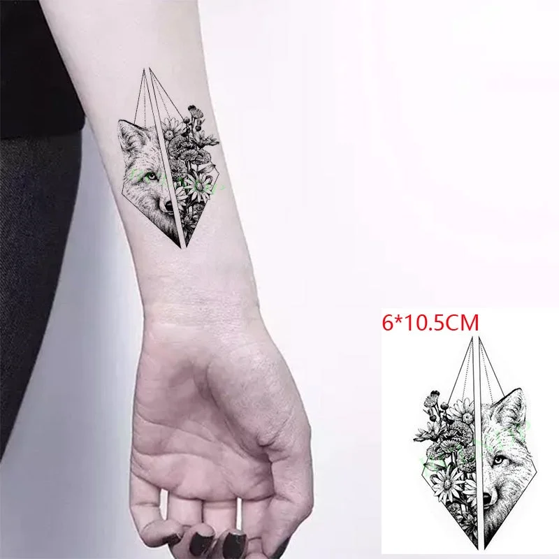Waterproof Temporary Tattoo Sticker sexy English Letter Words Arrow Fashion Pattern Flash Tatoo Fake Tatto for Women Men