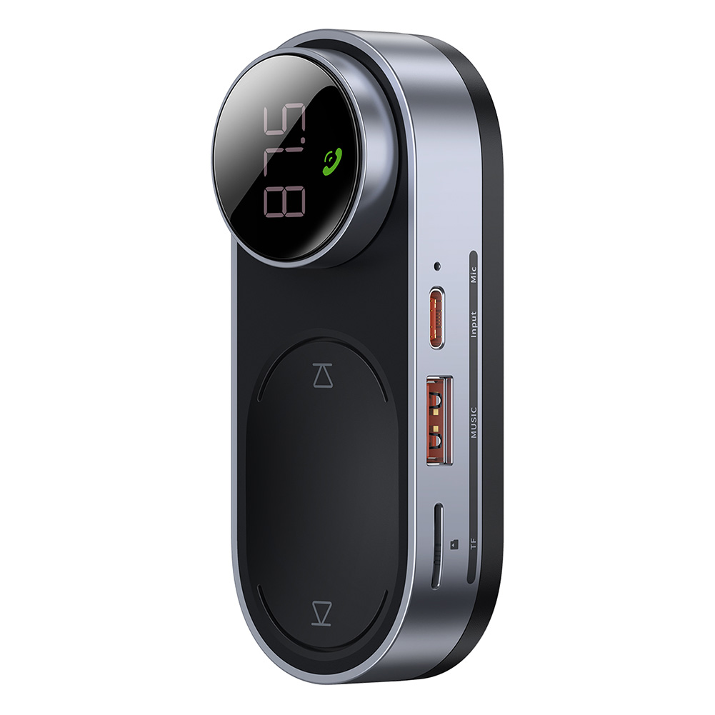 

Baseus Magnetic Solar Bluetooth-compatible Receiver Car Wireless MP3 Player, 501 Original