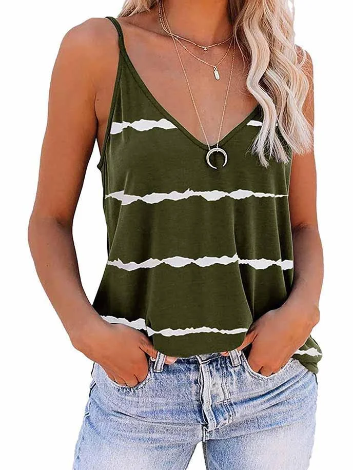 Women Half Sleeve V-neck Solid Color Dress