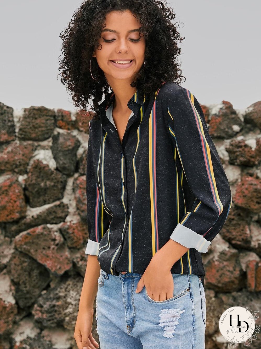 Versatile Stripe Top