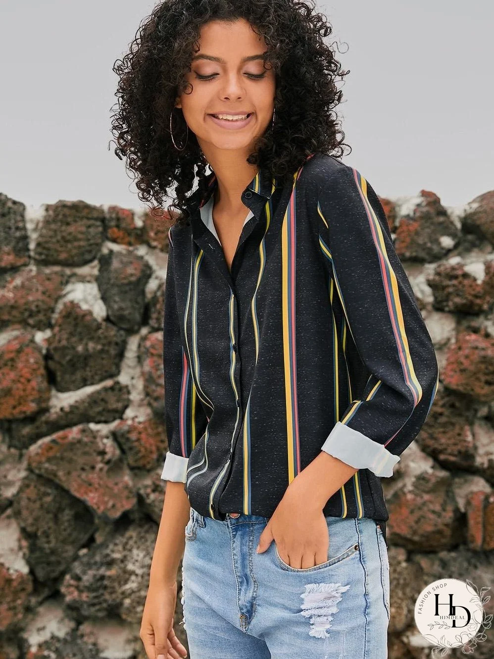 Versatile Stripe Top