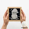12Pcs DIY Pearl Painting Animal for Home Wall Decor(15x15cm)