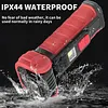 Rotating Work Light Rechargeable Flashlight Camping Torch for Work and Outdoor
