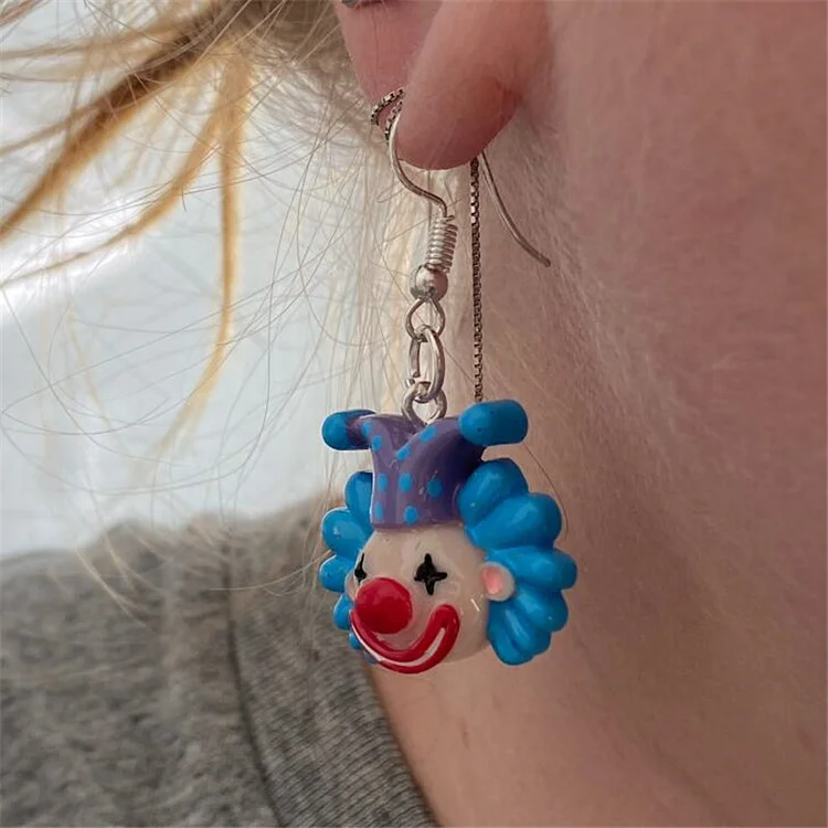 KÖLner Karneval Clown Earrings