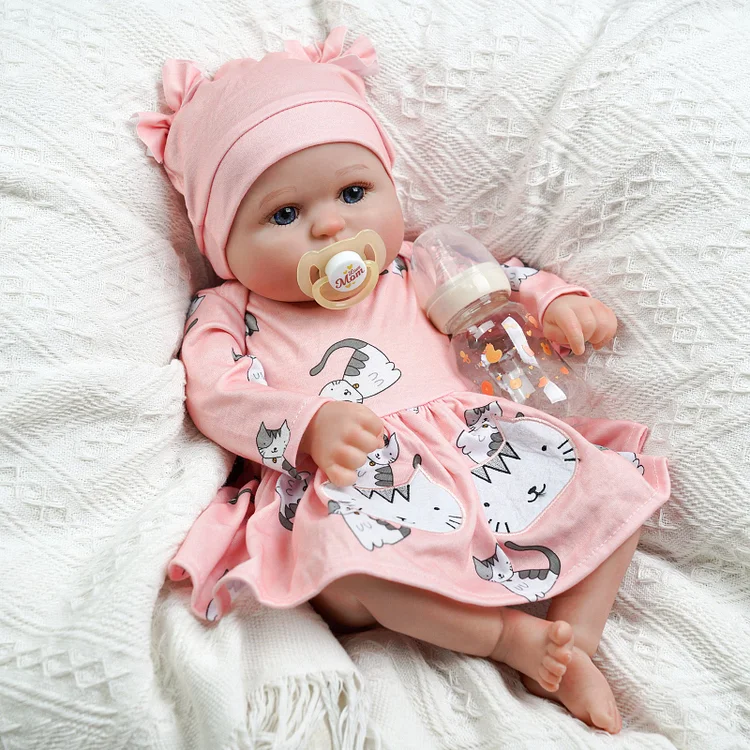 Babeside 20'' Bailyn Cutest Realistic Reborn Baby Doll Kitten Girl