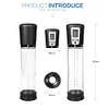 X P9 Electric Penis Pump Men Penis Enlargement Extender Vacuum Pump