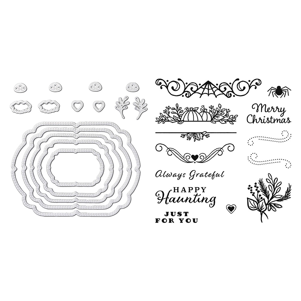 

Blessing Type (Cutting Die+Seal) - Paper Craft Cutting Dies, 501 Original