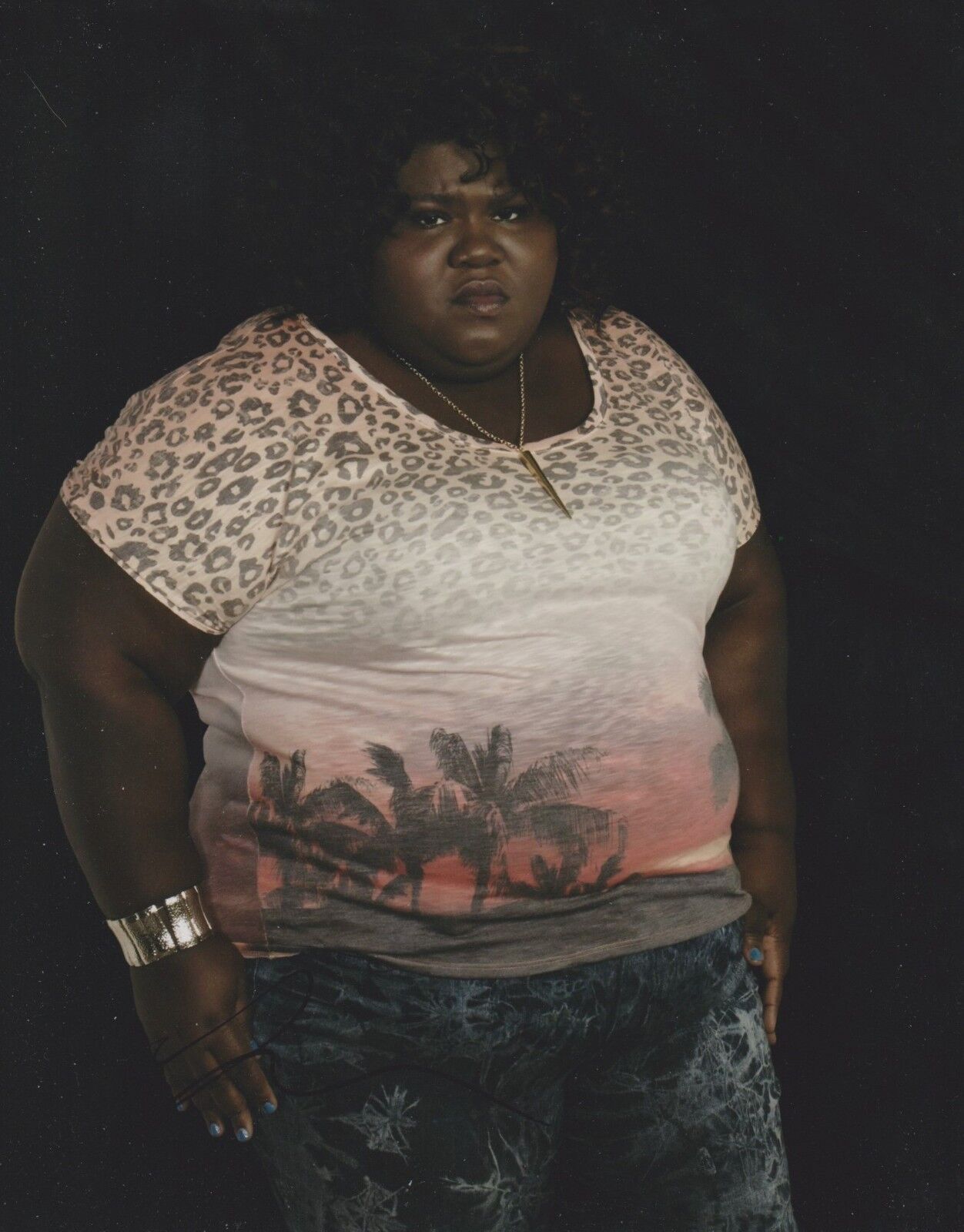 Gabourey Sidibe Signed American Horror Story 10x8 Photo Poster painting AFTAL