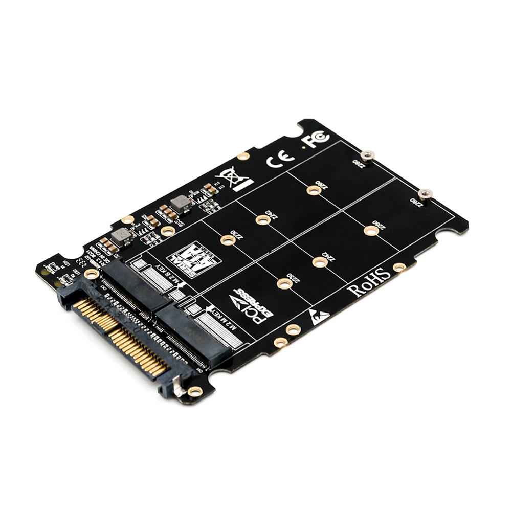 

M.2 NVME SSD Key M Key B SSD to U.2 SFF-8639 Adapter Card Converter for PC, 501 Original