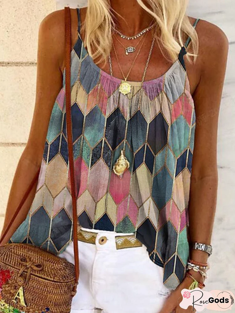 Casual Printed Tops