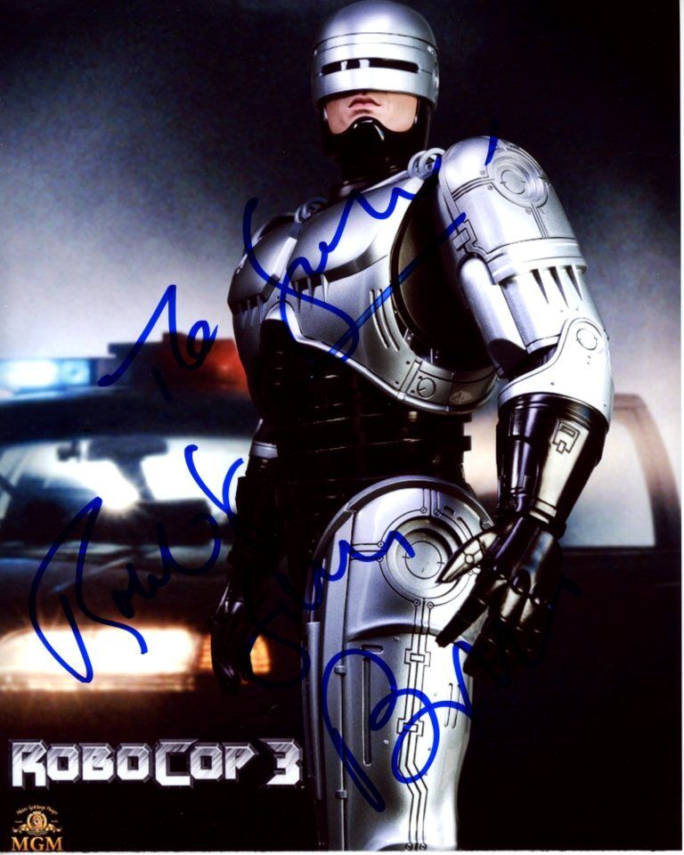 ROBERT JOHN BURKE Autographed Signed ROBOCOP Photo Poster paintinggraph - To John