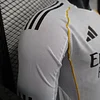 2025-2026 Long Sleeve  Player Version Real Madrid Home Football Shirt 1:1 Thai Quality