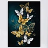 Peinture ronde papillon de diamant de perceuse-30*40cm