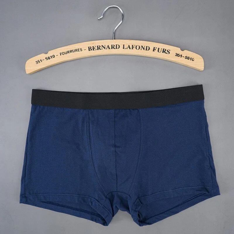 Male Panties Cotton Men's Underwear Boxers Comfortable Breathable Solid Color Underpants Men High Quality Casual L-3XL Boxer