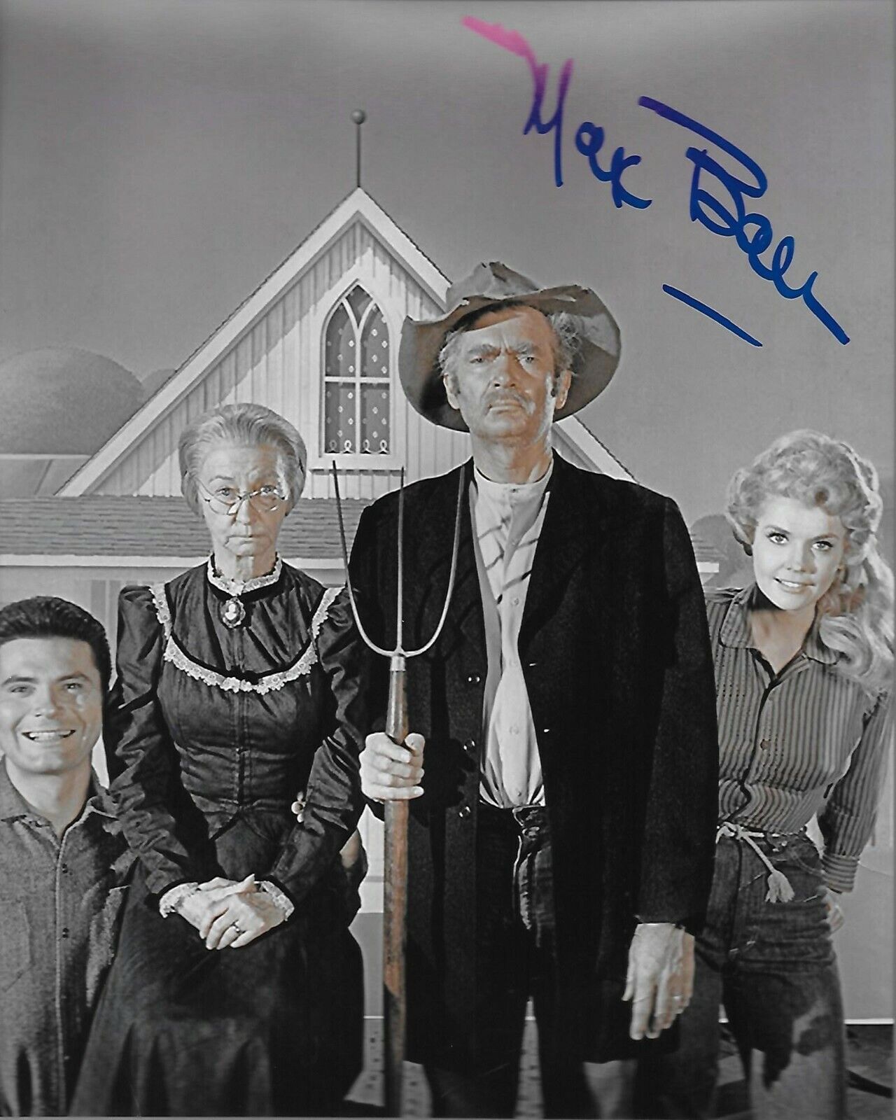 Max Baer Jr The Beverly Hillbillies Original Autographed 8x10 Photo Poster painting #29