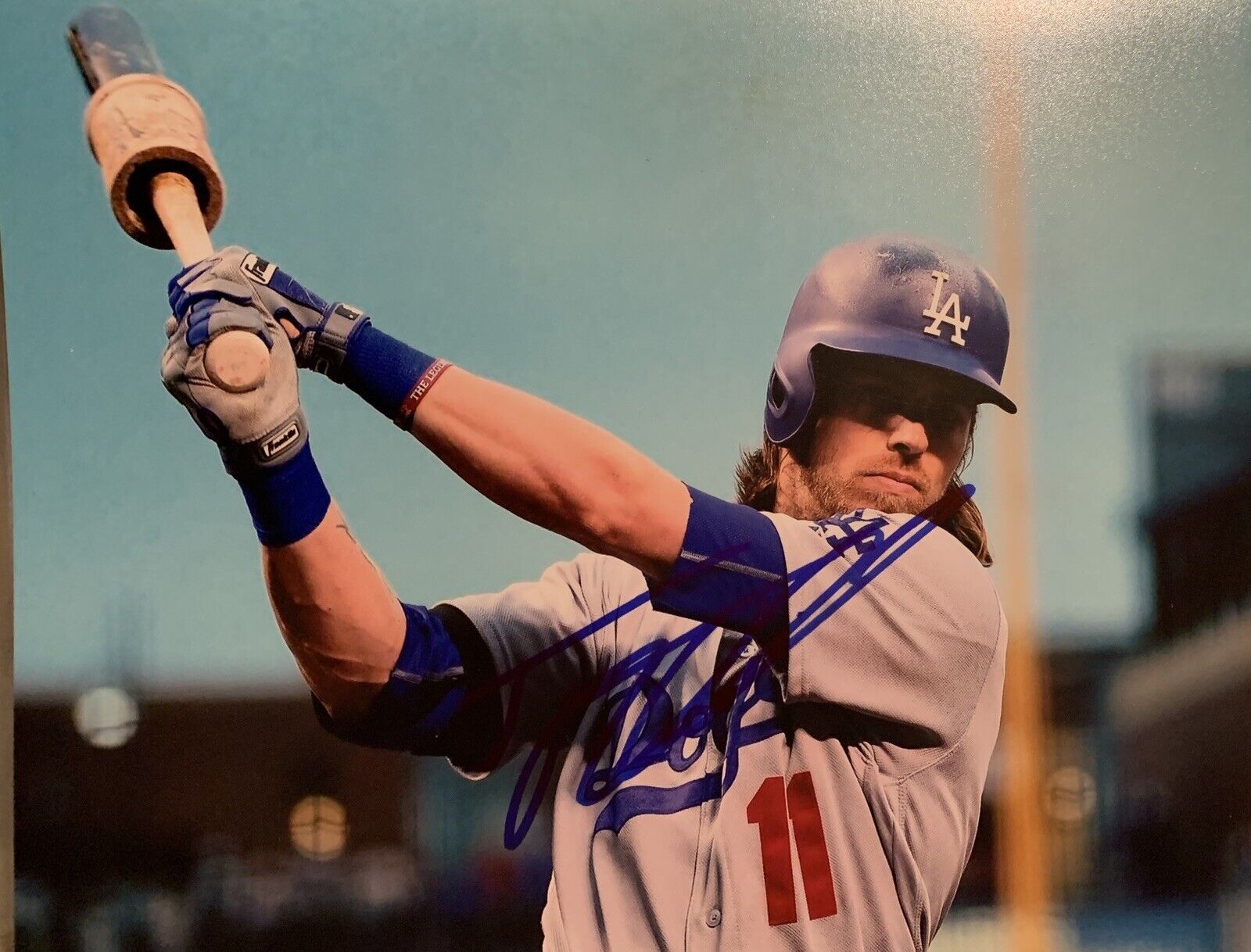 josh reddick Signed 8x10ish Photo Poster painting Pic Auto Dodgers