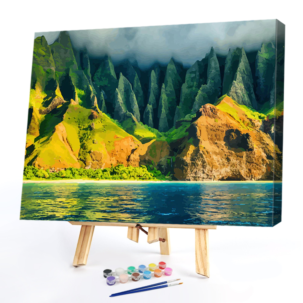 

50*40CM Paint By Numbers-Landscape, 501 Original