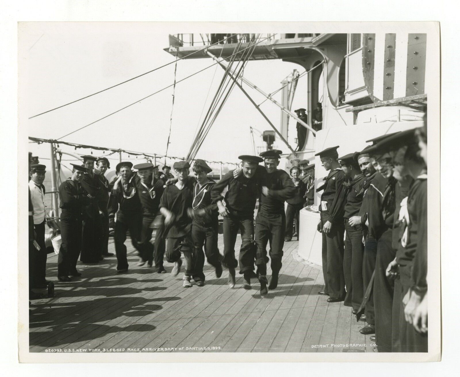 United States Navy - Vintage 8x10 Publication Photo Poster paintinggraph - USS New York