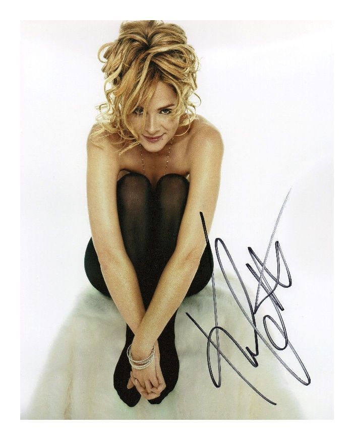 KIM CATTRALL AUTOGRAPHED SIGNED A4 PP POSTER Photo Poster painting PRINT 5