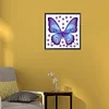 >SALE<5D DIY Partial Special Shaped Drill Diamond Painting Kit Butterfly Decor(YXC672)