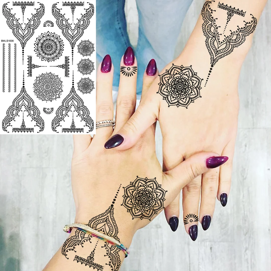 Sdrawing Gangster Skeleton Vampire Halloween Temporary Tattoos For Women Realistic Punk Girls Skull Fake Tattoo Sticker Arm Tatoos