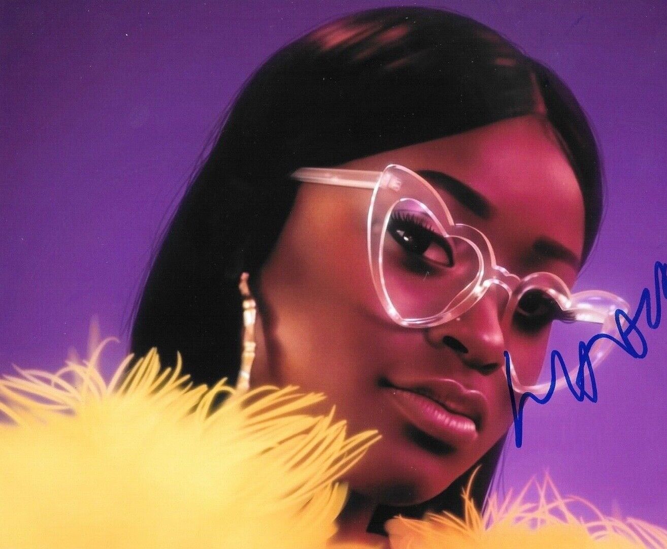 * TIERRA WHACK * signed autographed 8x10 Photo Poster painting * UNEMPLOYED * ONLY CHILD * 4