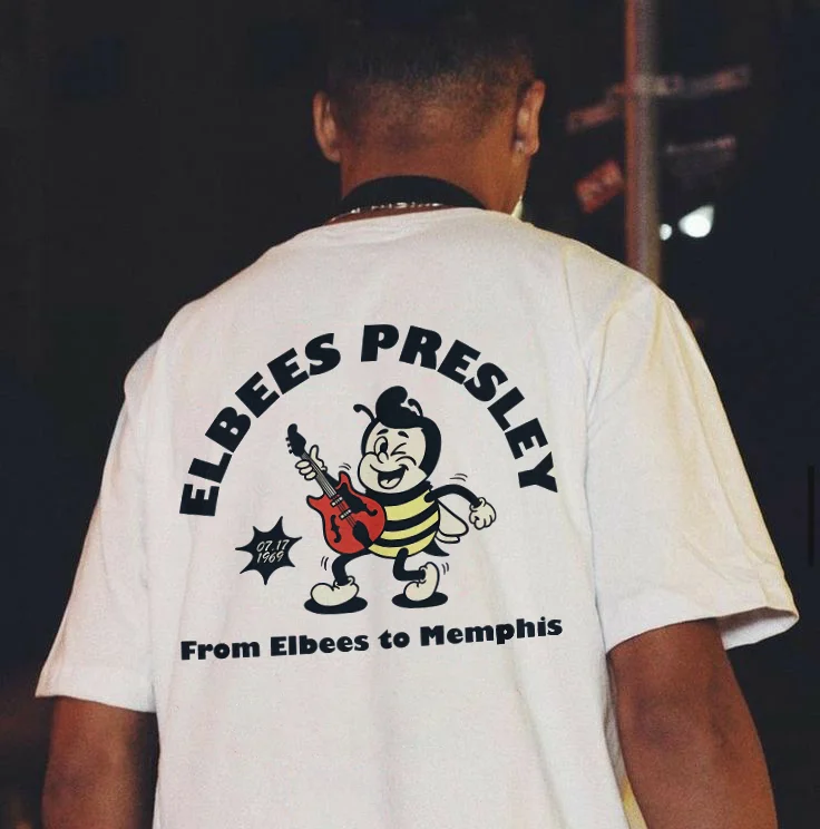 Elbees Presley Form Elbees To Memphis T-shirt