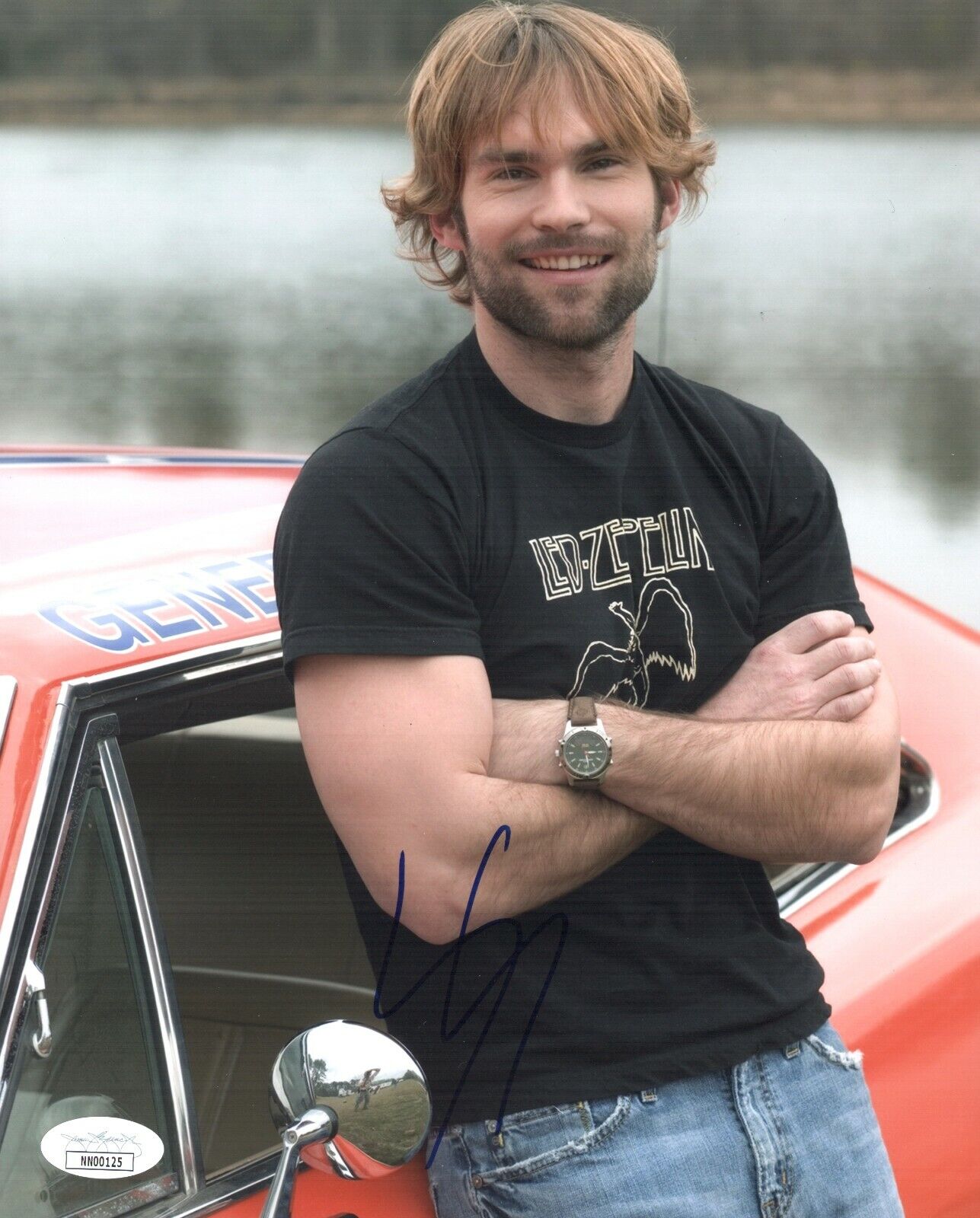 SEANN WILLIAM SCOTT Signed DUKES OF HAZZARD 8x10 Photo Poster painting Autograph JSA COA