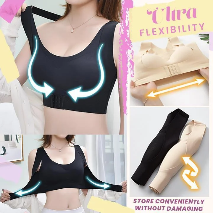 💖PAY 1 GET 3💖Seamless Front Buckle Support Bra